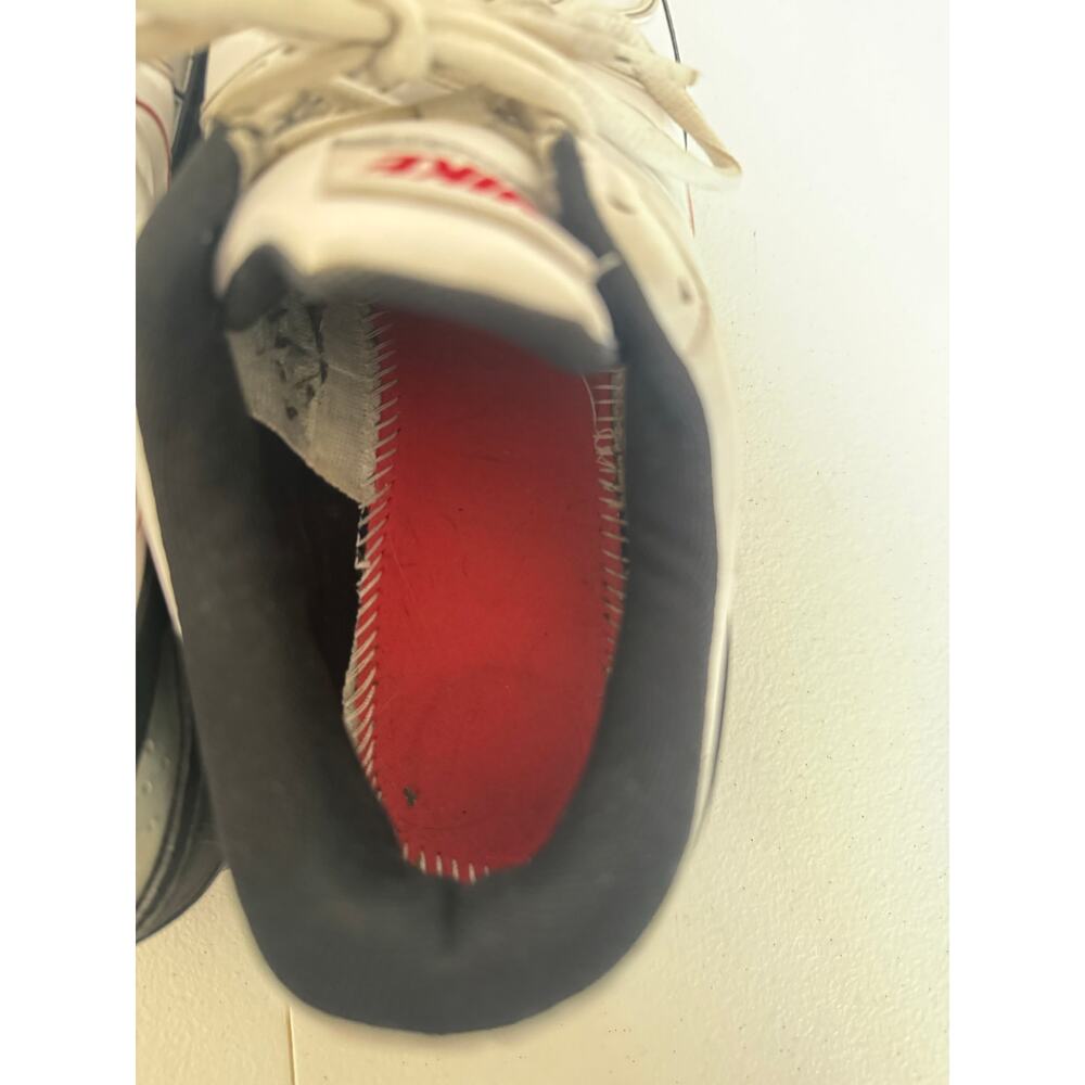 2008 Nike Shox Turbo VII White Black Men's size 11.5 Shoe Sneakers - Picture 10 of 12